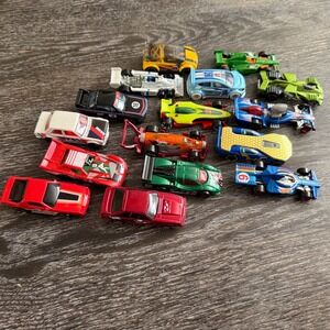 Hot Wheels Matchbox Diecast Car Lot Mixed Vehicles Racing Cars Mattel Track Fast